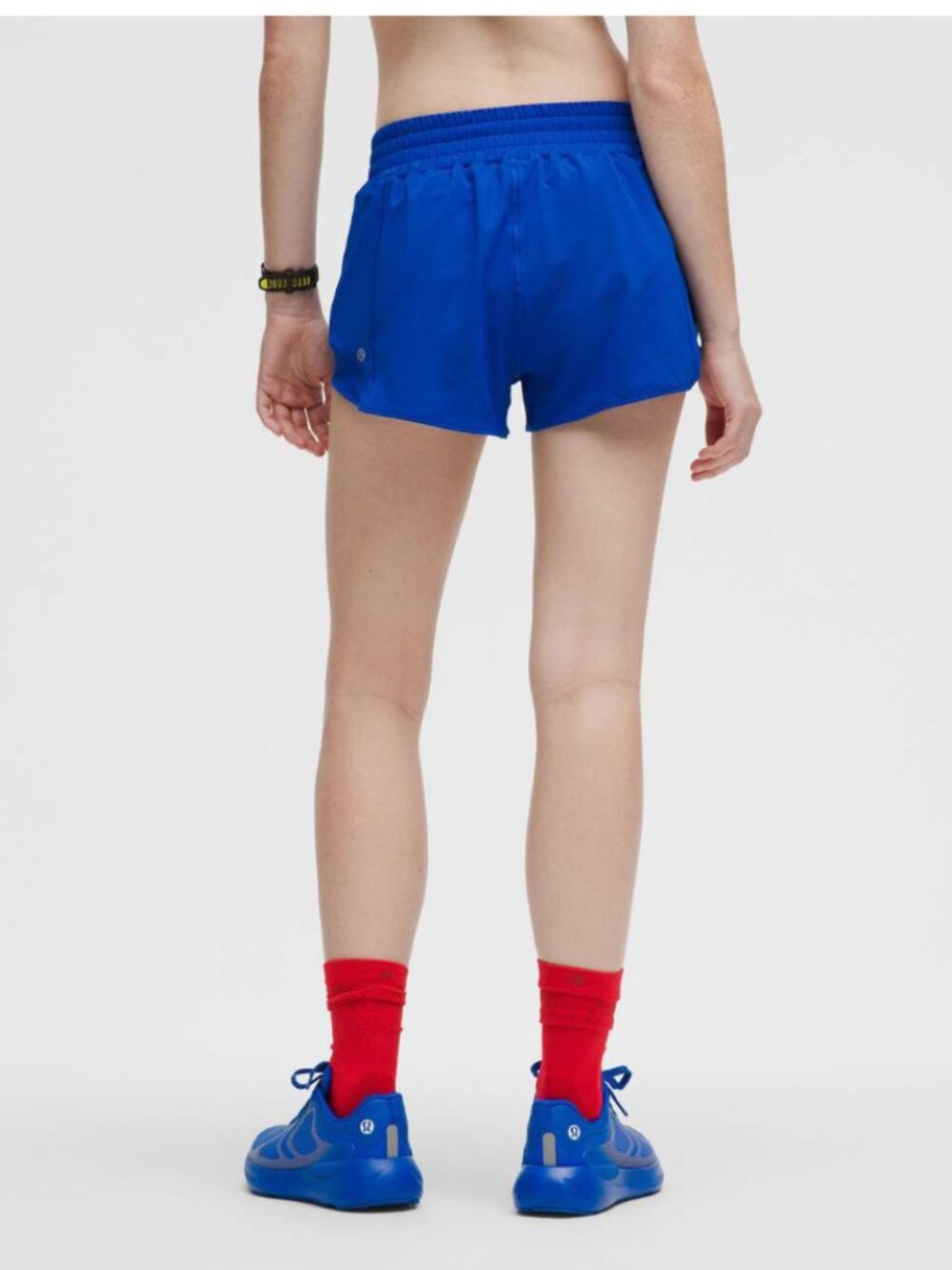 Lululemon NWT Hotty Hot High-Rise Lined Short Galactic Cobalt Sz 12